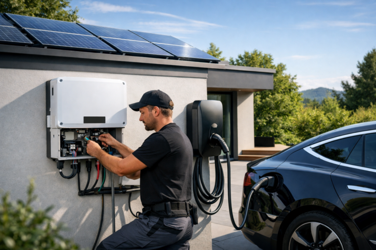 Effiziente Integration von Solarsystemkomponenten